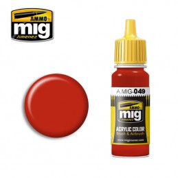 Peinture acrylique ROUGE 17ml Mig