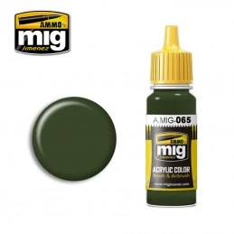 Peinture acrylique VERT FORÊT 17ml Mig