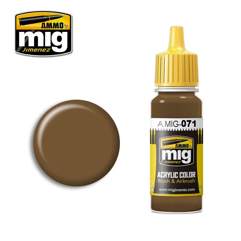 Peinture acrylique KAKI 17ml Mig