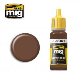 Peinture acrylique SOL BRUN 17ml Mig