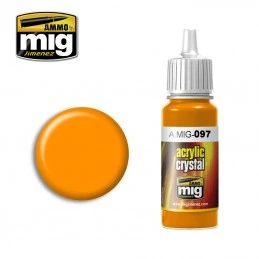 Peinture acrylique ORANGE CRISTAL 17ml Mig