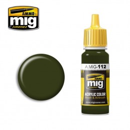Peinture acrylique SCC 15 (OLIVE DRAB BRITANNIQUE 1944-45) 17ml Mig