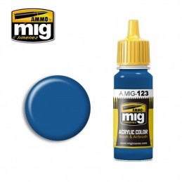 Peinture acrylique BLEU MARINE 17ml Mig