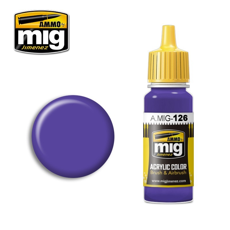 Peinture acrylique VIOLET 17ml Mig