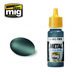 Peinture acrylique TITANE BLEU 17ml Mig