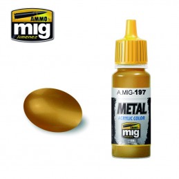 Peinture acrylique LAITON 17ml Mig