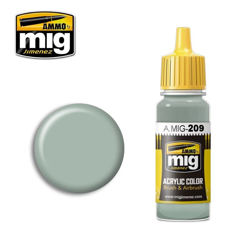 Peinture acrylique FS 36495 GRIS CLAIR 17ml Mig