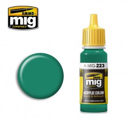 Peinture acrylique VERT TURQUOISE INTÉRIEUR 17ml Mig