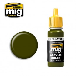 Peinture acrylique RLM 82 VERT CAMO 17ml Mig