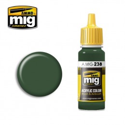 Peinture acrylique FS 34092 VERT MOYEN 17ml Mig