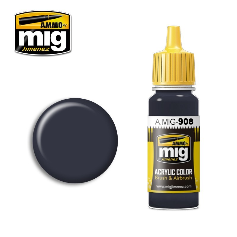Peinture acrylique GRIS BASE 17ml Mig
