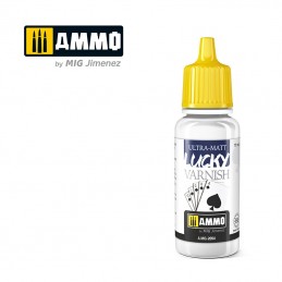 ULTRA-MATT LUCKY VARNISH (17 ML SIZE) AMMO - MIG Jimenez A.MIG-2054 - 1