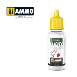 GLOSSY LUCKY VARNISH  (17 ML SIZE) AMMO - MIG Jimenez A.MIG-2057 - 1