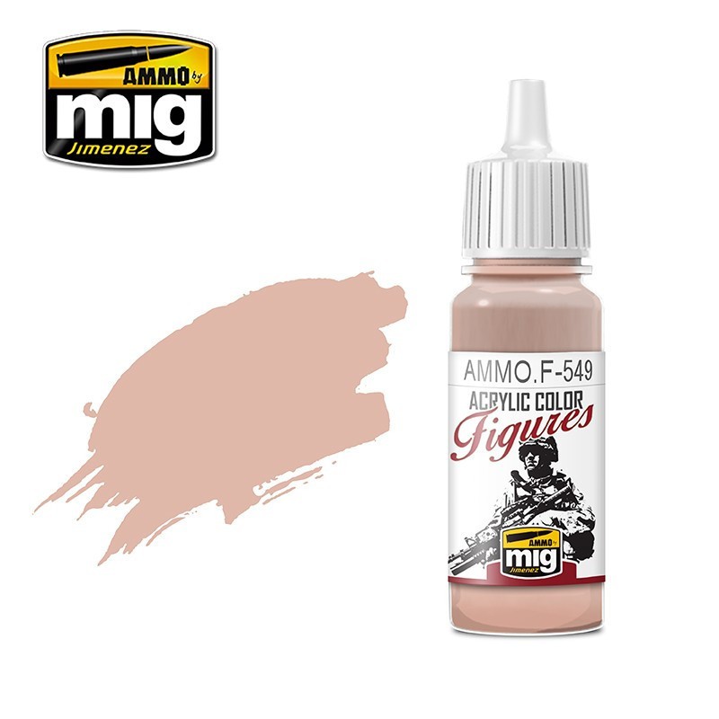 Acrylic Paint BASIC SKIN TONE 17ml Mig AMMO - MIG Jimenez A.MIG-F549 - 1