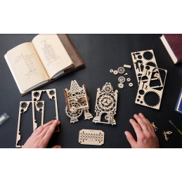 Old Clock Tower Puzzle 3D wood UGEARS UGEARS UG-70169 - 4