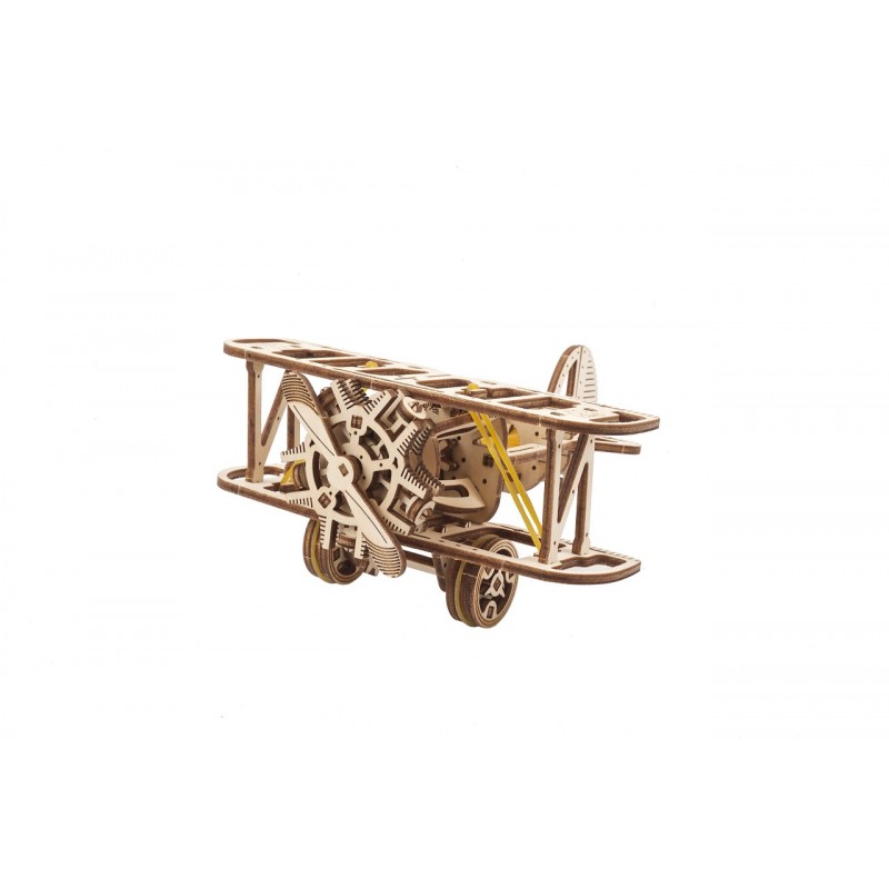Mini Biplane Puzzle 3D wood UGEARS UGEARS UG-70159 - 1
