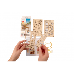 Mini Biplan Puzzle 3D bois UGEARS UGEARS UG-70159 - 3