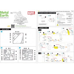 Spider Man Marvel Metal Earth Metal Earth MMS474 - 6