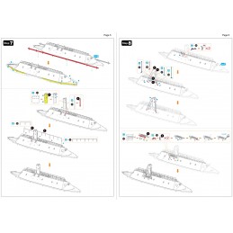 Iconx bateaux Monitor & Merrimack Metal Earth Metal Earth ICX231 - 6