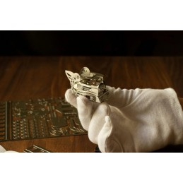 Chicken-Train kit mechanical metal construction - Time for Machine Time for Machine T4M38067 - 9