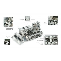 B-Dozer kit construction mécanique métal - Time for Machine Time for Machine T4M38061 - 6