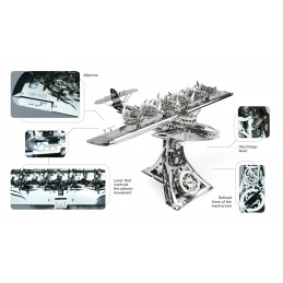Mighty Dornier metal mechanical construction kit - Time for Machine Time for Machine T4M38059 - 7