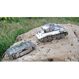 Tank T-34 Radio Controlled Metal Mechanical Construction Kit - Time for Machine Time for Machine T4M38057 - 3