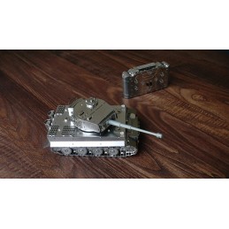 Tank Tiger Radiocommandé kit construction mécanique métal - Time for Machine Time for Machine T4M38058 - 4