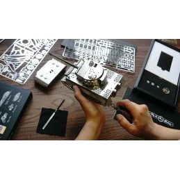Tank Tiger Radio Controlled Metal Mechanical Construction Kit - Time for Machine Time for Machine T4M38058 - 7