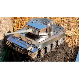 Tank Tiger Radiocommandé kit construction mécanique métal - Time for Machine Time for Machine T4M38058 - 8