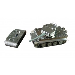 Tank Tiger Radio Controlled Metal Mechanical Construction Kit - Time for Machine Time for Machine T4M38058 - 1
