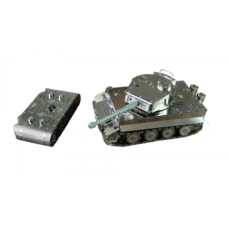 Tank Tiger Radiocommandé kit construction mécanique métal - Time for Machine Time for Machine T4M38058 - 1