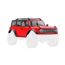 Carrosserie Ford Bronco rouge pour TRX-4M Traxxas Traxxas TRX-9711-RED - 1