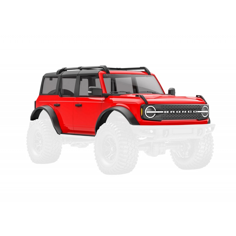 Carrosserie Ford Bronco rouge pour TRX-4M Traxxas Traxxas TRX-9711-RED - 1