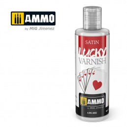 Acrylic paint LUCKY SATIN VARNISH (60ml) Mig AMMO - MIG Jimenez A.MIG-2052 - 1