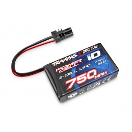 LiPo 2S 7.4V 750mAh 20C ID Traxxas Traxxas TRX-2821 - 1