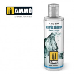Acrylic paint thinner (60ml) Mig AMMO - MIG Jimenez A.MIG-2000 - 1