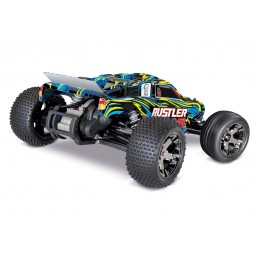 Rustler VXL-3S Brushless TQi TSM ID 1/10 RTR Traxxas (Without battery/charger) Traxxas TRX-37076-4 - 6