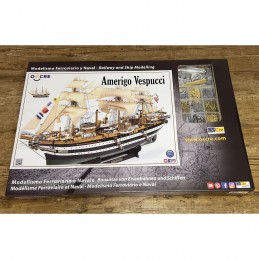 Boat Amerigo Vespucci 1/100 wood construction kit OcCre OcCre 15006 - 9