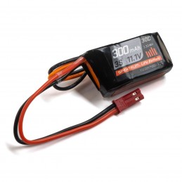 Li-Po 3S 11.1V 300mAh 30C JST Spektrum Spektrum SPMX3003SJ30 - 1