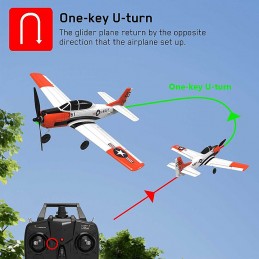 T-28 Trojan 400mm aircraft with RTF Volantex flight stabilizer Volantex V761-9 - 5