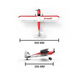 Avion Sport Cub 500 - 500mm avec stabilisateur de vol RTF Volantex Volantex V761-4 - 5