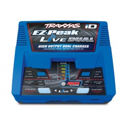 EZ-Peak Live DUAL iD 4S 200W Traxxas Dual Fast Charger Traxxas TRX-2973G - 3