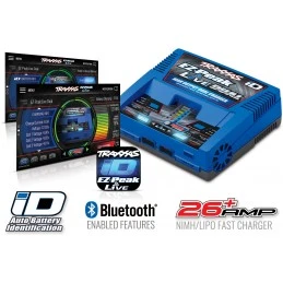 Chargeur double rapide EZ-Peak Live DUAL iD 4S 200W Traxxas Traxxas TRX-2973G - 6