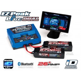 EZ-Peak Live DUAL iD 4S 200W Traxxas Dual Fast Charger Traxxas TRX-2973G - 8