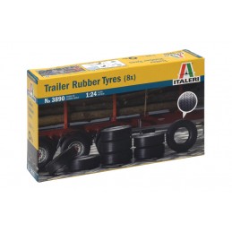Truck trailer tires (x8) 1/24 Italeri Italeri I3890 - 3