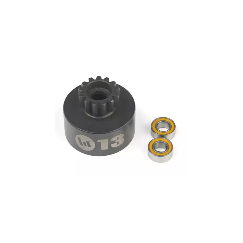 Hobbytech 13-tooth clutch bell and bearings Hobbytech HT-560223 - 1