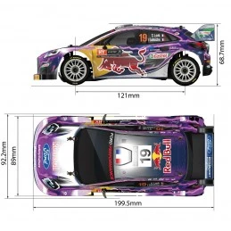 Ford Puma Hybrid Rally GT24 M-Sport brushless 4x4 1/24 RTR Carisma Carisma 87868 - 12