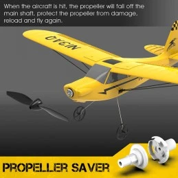 Sport aircraft Cub S2 400mm with RTF Volantex flight stabilizer Volantex V761-14 - 10