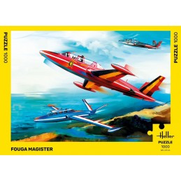 Fouga Magister Puzzle, 1000 Heller pieces Heller 20510 - 2